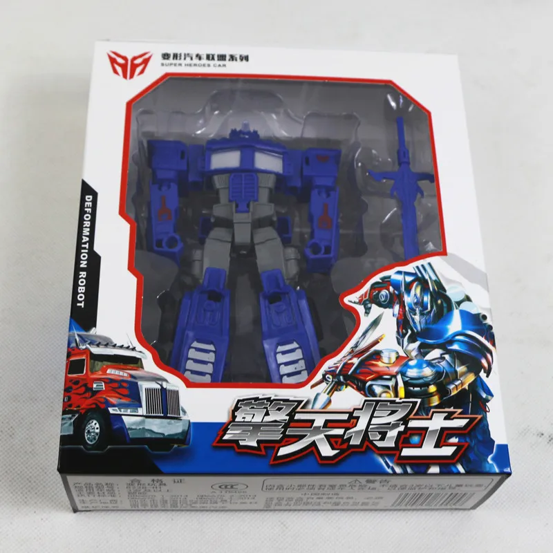 

Stall Toy Supply of Goods Small Gifts Gift Transformation Car DIY Robot Blister Card Hot Selling