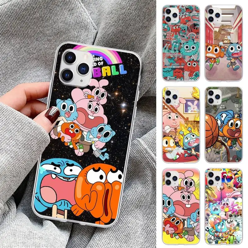 Чехол для телефона с надписью The Amazing World Gumball Huawei P30 P20 Pro P40 Mate 20 Lite P Smart Z Y5 Y6 Y7 2019