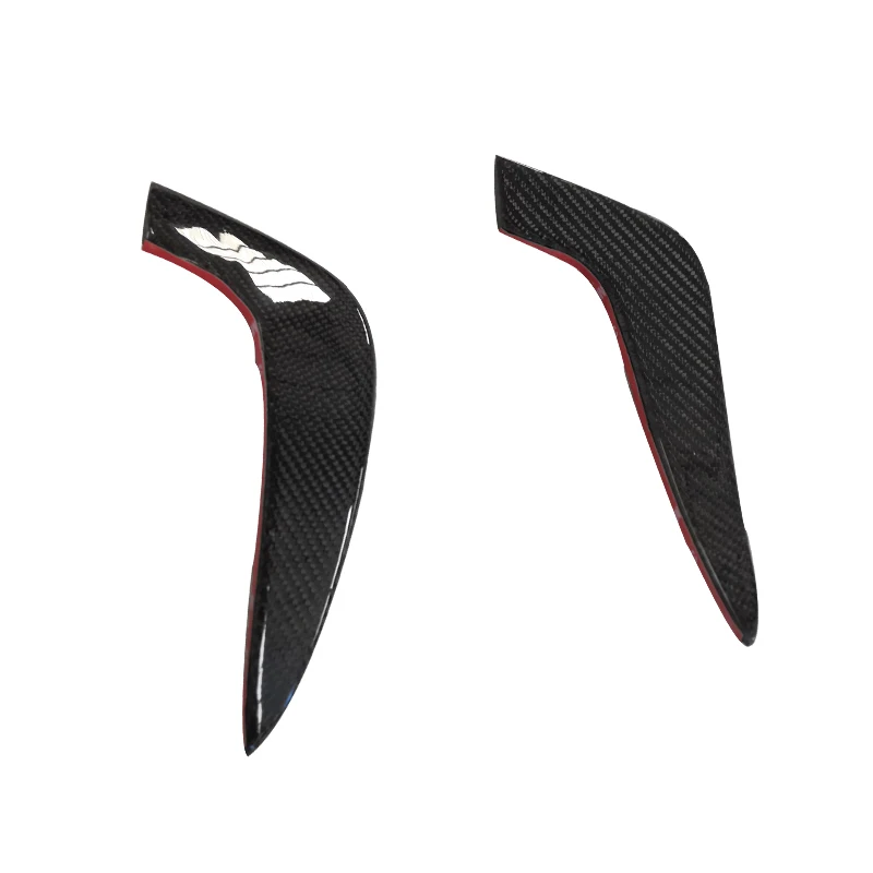 2 шт. накладки на передний бампер из углеродного волокна для Audi A3 RS3|Передние и