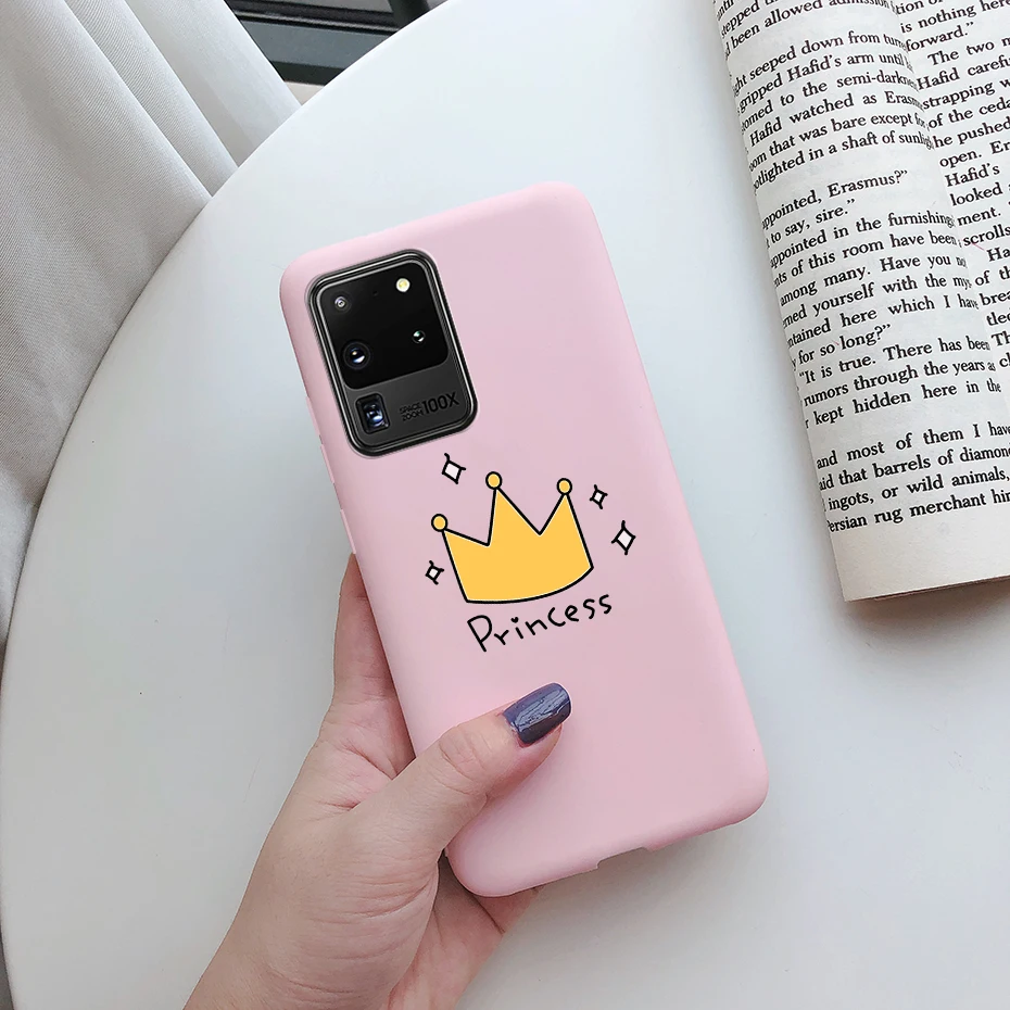 Silicone Painting Cute Soft Slim Phone Case Cover