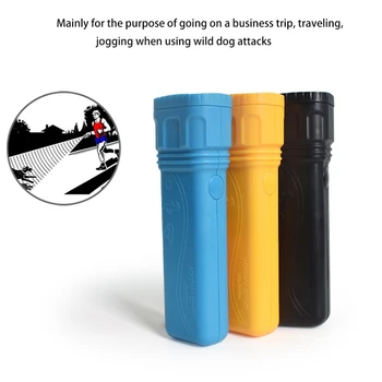 

Handheld Dog Ultrasonic Trainer With Flashlight Function Multifunctional Dog Repellent Device