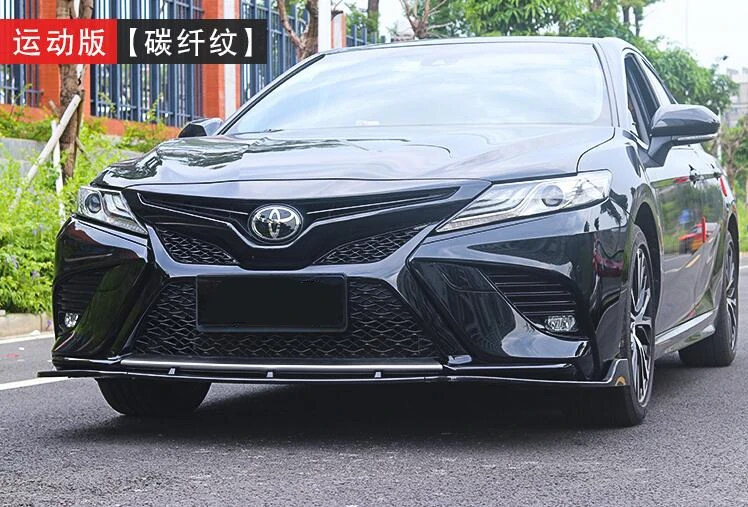 Для Camry Body kit спойлер- для Toyota Camry YDK ABS задний спойлер передний бампер диффузор защитные бамперы