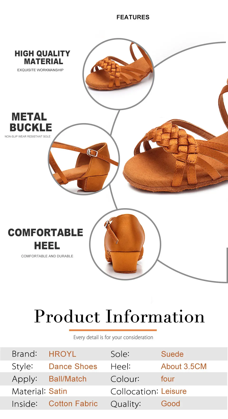New Latin Dance Shoes Ladies Dancing Shoes Professional Women Sneaker Girls Jazz Ballroom Salsa Dance Shoes about 3.5cm Low Heel