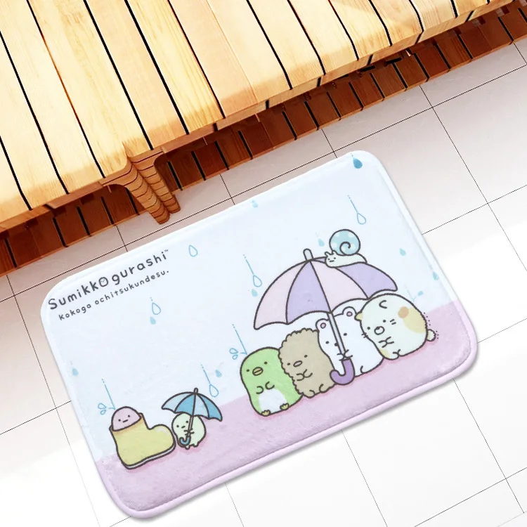 see chart IVYYE 38x58 см Sumikko gurashi стиль аниме коврик для украшения дома ковры для спальни коврики для ванной плюшевые коврики коврик для двери подарки Новинка - Цвет: see chart