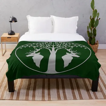 

Forest Mantle of Cernunnos Blanket Wool Flannel Plush Blanket Bedspread For office Sherpa Blanket Couch Quilt Cover Travel