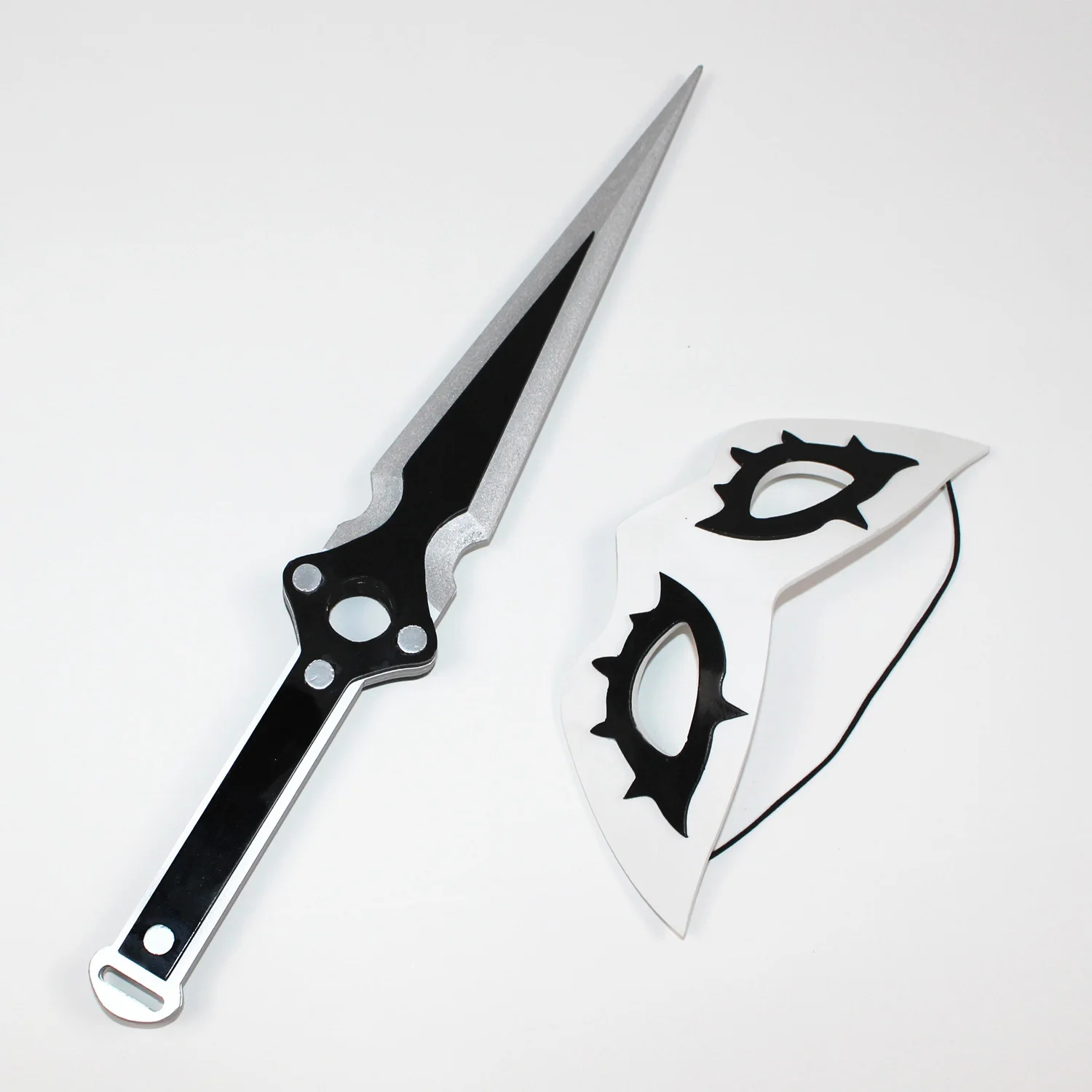 Shin Megami Tensei: Persona 5 Protagonist Akira Kurusu Joker Cosplay Mask  Dagger Weapon Accessories Prop – FM-Anime