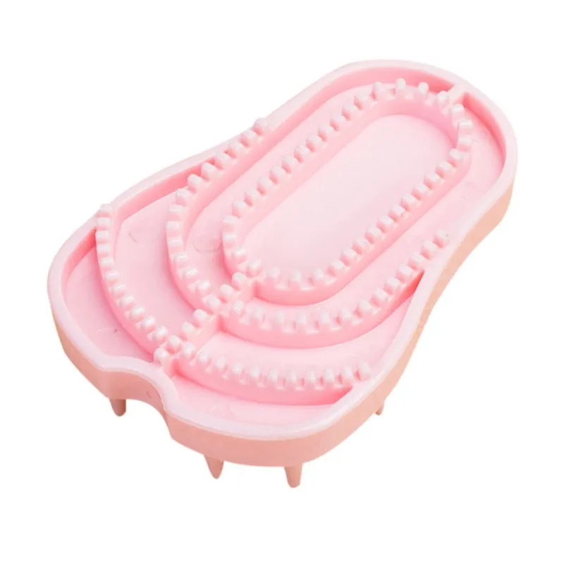 New Rubber Double Sided Rake Pet Comb Grooming Brush Dematting Comb For Removing Pets Matted Fur Knots And Tangles