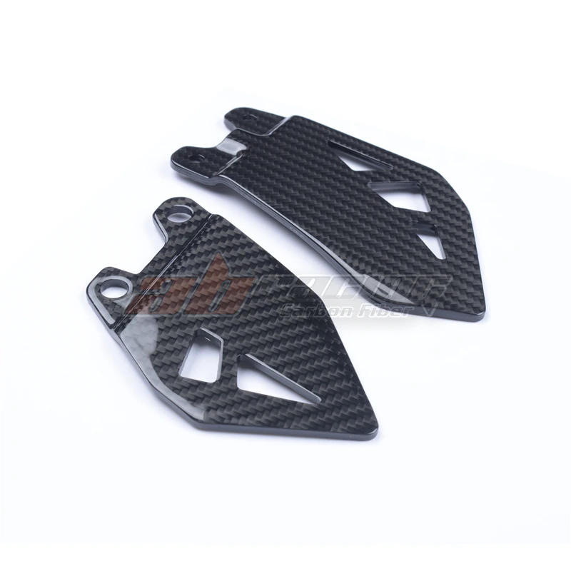 Rearset Foot Mount Heel Guard Plates Fairing Cowl For Kawasaki ZX-10R 2011- Full Carbon Fiber 100%