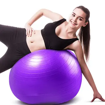 

Exercise Ball Professional Grade Anti-Burst Fitness, Balance Ball for Pilates Yoga Birthing Stability Gym Workout Training