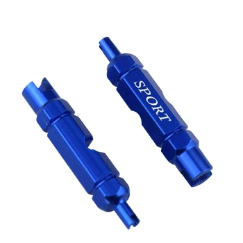 

1pair/pack Hexagonal Multifunction Tire Repair Cars Extension Rod Auto Accessories Detachable Core Tool Aluminium Alloy