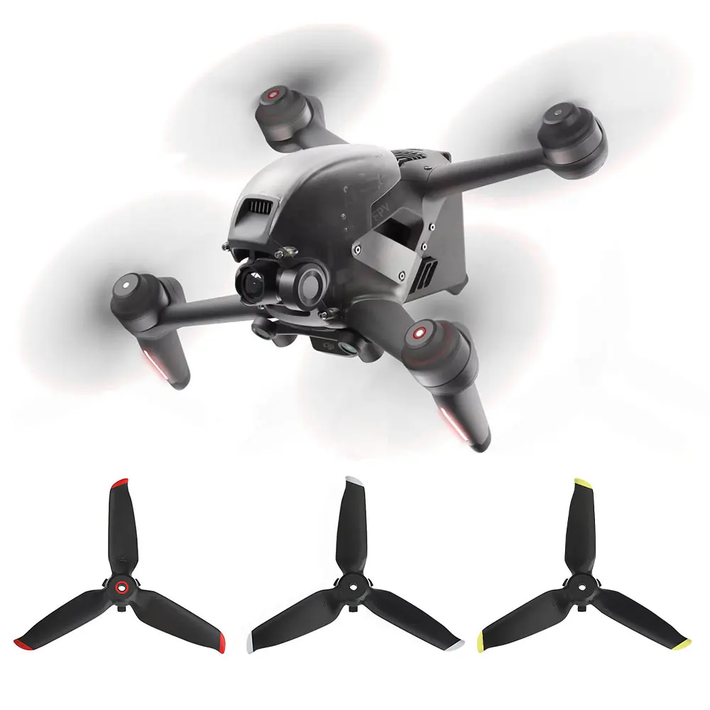 For DJI FPV Propellers Low Noise Quick Release Blades Props Replacement Spare Part For DJI FPV Drone Combo Accessories