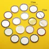 LKERAN 100Pcs/lot 25mm/1 inch Metal Rhinestone Button Bottle Cap Tray 16 colors Crystal DIY Handmade Craft Decoration Accessorie 3