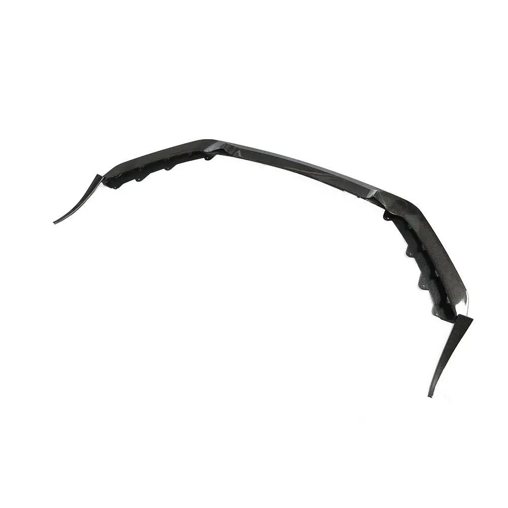 Real Carbon Fiber Front Bumper Lip Diffuser Spoiler For Jaguar F-TYPE Car Front Lip Splitters Protector Spoiler