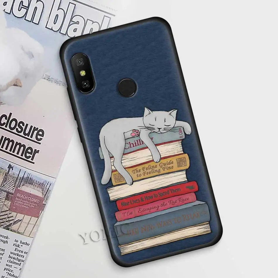 Милый Забавный чехол с рисунком кошки для Xiaomi Redmi Note 9S 8 9 7 8T 9C 9A 7A K30 Pro Mi Poco C3 NFC