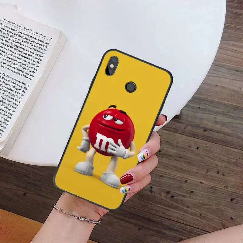 cases for xiaomi blue Babaite M&M's Chocolate TPU black Phone Case Cover Hull For Xiaomi Redmi 4X 5A 6A 6 7 8 9 5Plus Note5 5A 8Pro 8T leather case for xiaomi