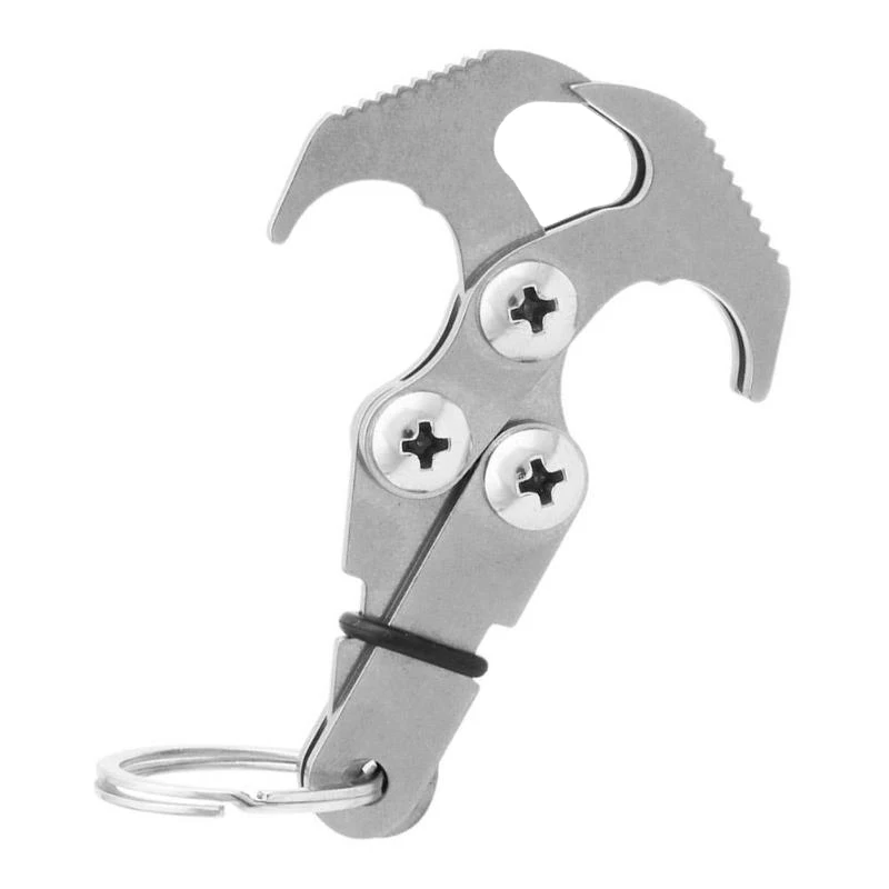 Открытый складной грейфер 304 подъем из нержавеющей стали Приключения когти Многофункциональный гравитационный крюк автомобиль тяги летающий тигр Cla