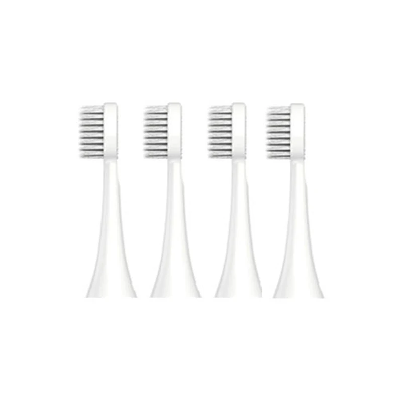 Replacement Toothbrush Heads 4 Pieces Electric Toothbrush Head Fit for JD002 Sonic Toothbrush Extra Heads candour cd5166 cd5168 cd5133 sonic electric toothbrush replaceable heads soft dupont brush toothbrush head