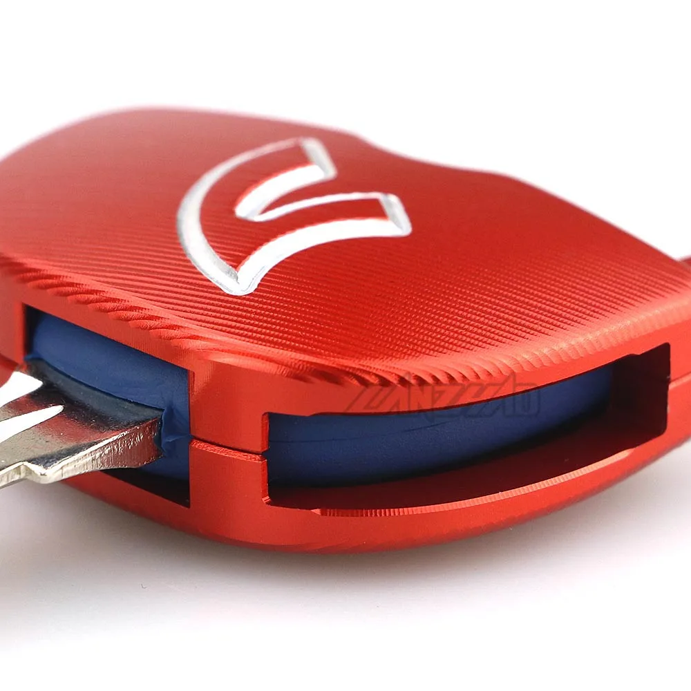 Najtaniej Aluminiowy cnc do motocykla etui na klucze Shell pokrywa akcesoria do Piaggio Vespa GTS SPRINT PRIMAVERA 125 150 LX150 klucze