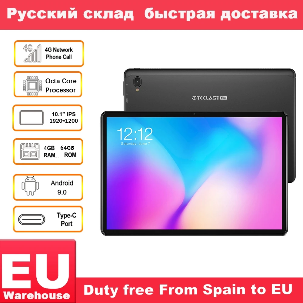 Tablet telefoniczny Teclast T30 4G android 9.0 10.1 Tablet telefoniczny Teclast T30 4G android 9.0 10.1