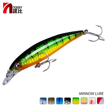 

Noeby Minnow fishing lure Hard Bait 100mm13.6g 120mm22.0g sea fishing Pesca japan hooks for bass pike perch fishing accessories