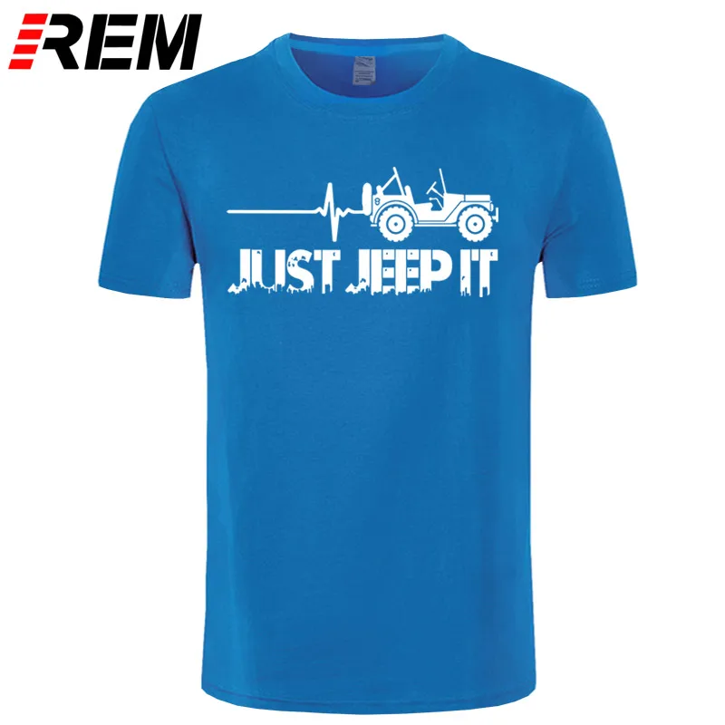 Футболка с принтом «Just Jeeps It Heartbeat», новая модная летняя футболка с круглым вырезом и надписью «Sunlight»