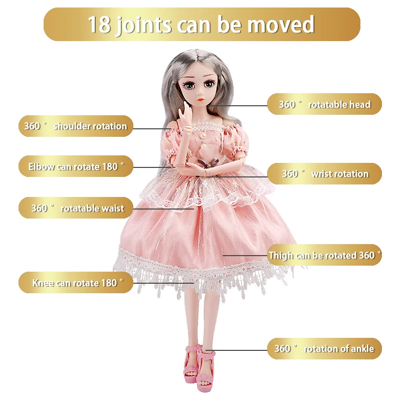 UCanaan/(Купи 1 ПОЛУЧИ бесплатно) BJD кукла 1/4 18 шарнирные SD со комплект одежды для