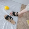 2022 Summer Shoes Woman Sandals Flat Sandalias Mujer Thin strips Gladiator Beach Sandals Ladies Flip Flops Slides ► Photo 2/6