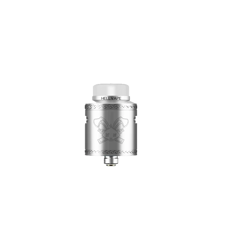 silver Новейший бак Hellvape Dead Rabbit V2 BF RDA 510 с резьбой и поддержкой одной/двойной катушки электронная сигарета vape - Цвет: silver