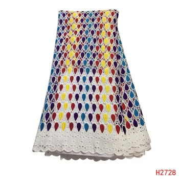 

2019 Free Shipping Water Souble Lace African Fabric Hot Selling Lace Fabric French Lace For Clothing Women/Man HX2728