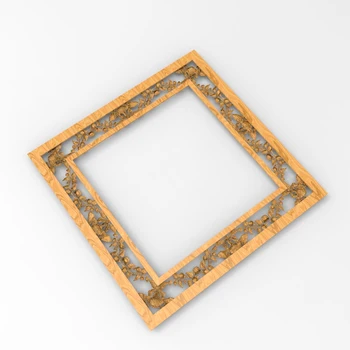 

Square grass pattern style frame 3D model STL format CNC router carving ArtCAM Aspire Types engraving carving file A1173