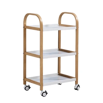

Beauty salon three-story beauty salon special trolley can move manicure embroidery tool car frame