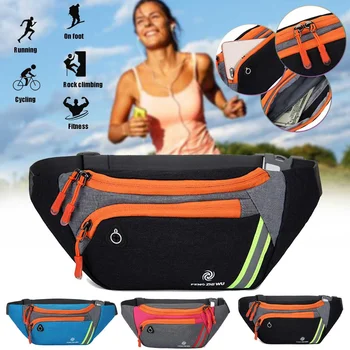 

Portable Breathable Buckle Adjustment Nylon Texture Pockets Messenger Bag Mountaineering Hiking Fitness General Purpose