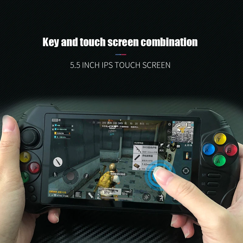 Powkiddy X15 Andriod портативная игровая консоль 5,5 дюймов 1280*720 экран MTK8163 четырехъядерный 2 Гб ОЗУ 32 Гб ПЗУ видео Портативный игровой плеер