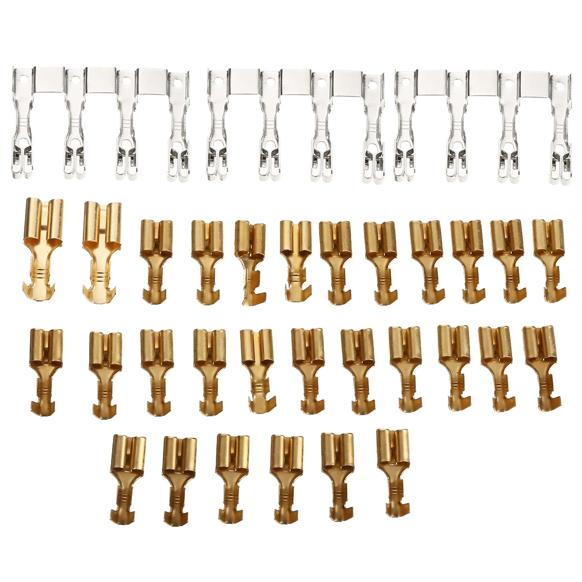 For Truck SUV Car Bike 1PC 12-Slot Relay Box 6 Relay Slot+6 Standard Fuse Slot 6 ATC/ATO Fuses Holder Block W/ 41 Metallic Pins