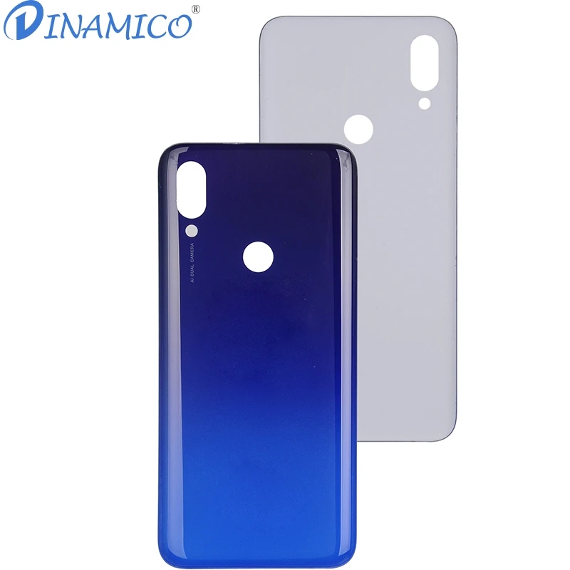 10 шт. Dinamico для Redmi 7 задняя дверь корпус крышка для Xiaomi Redmi 7 батарея задняя крышка Задняя Дверь Корпус чехол Замена