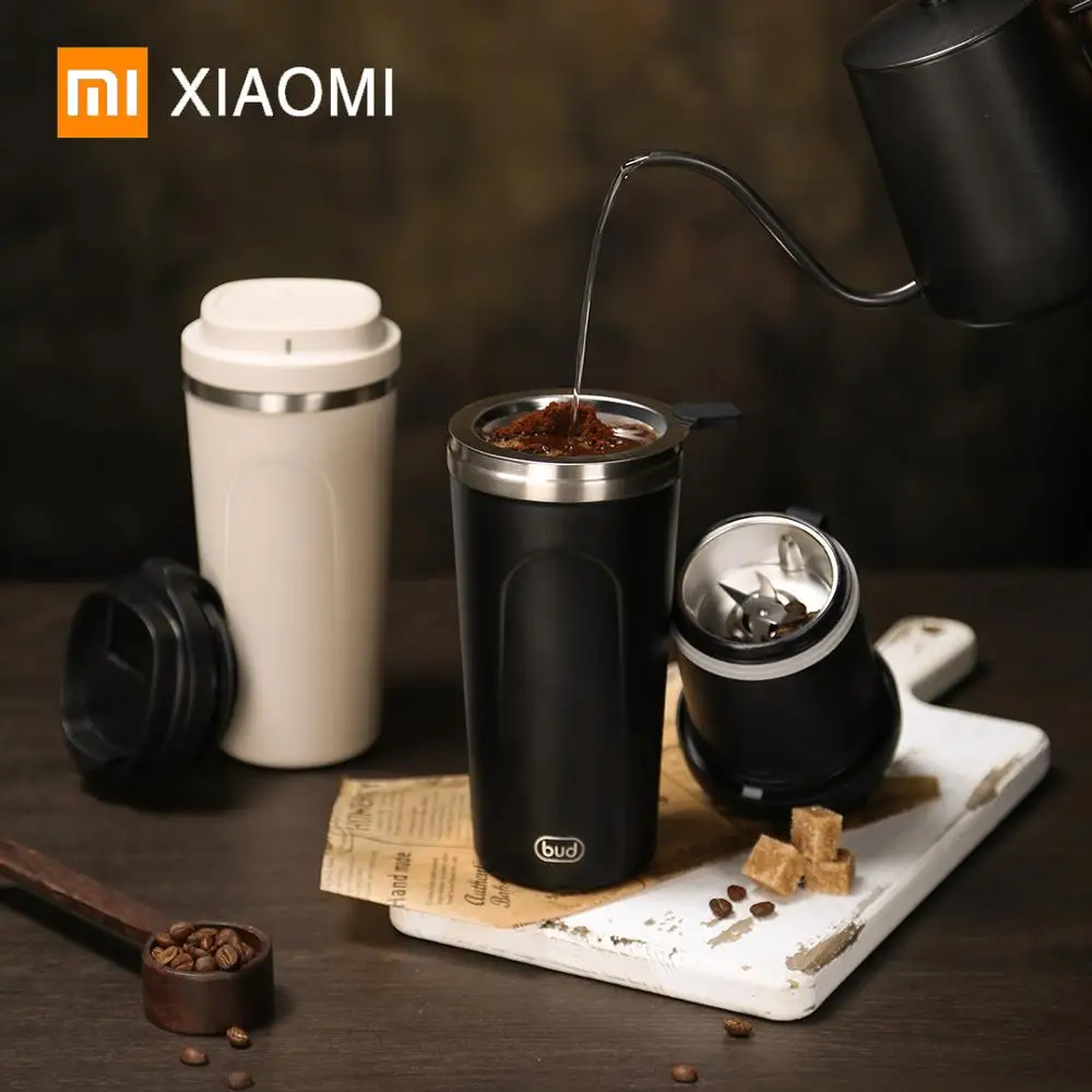 

Xiaomi Mijia BUD Portable Car Coffee Machine Cup Mini Espresso USB Electric Coffee Powder Making Machine Capsule Hot Cold coffee