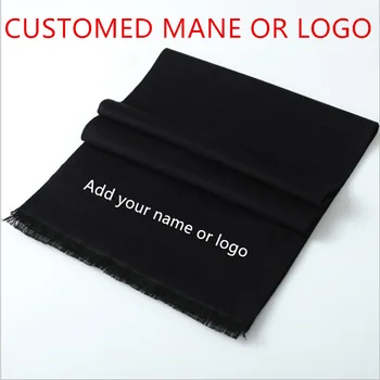 

Customed Logo Scarf Winter Scarves Scarf Warm Neckercheif Plain Kint Scarves Wraps Pashmina Neckwear MOQ 10 PCS With Mix color