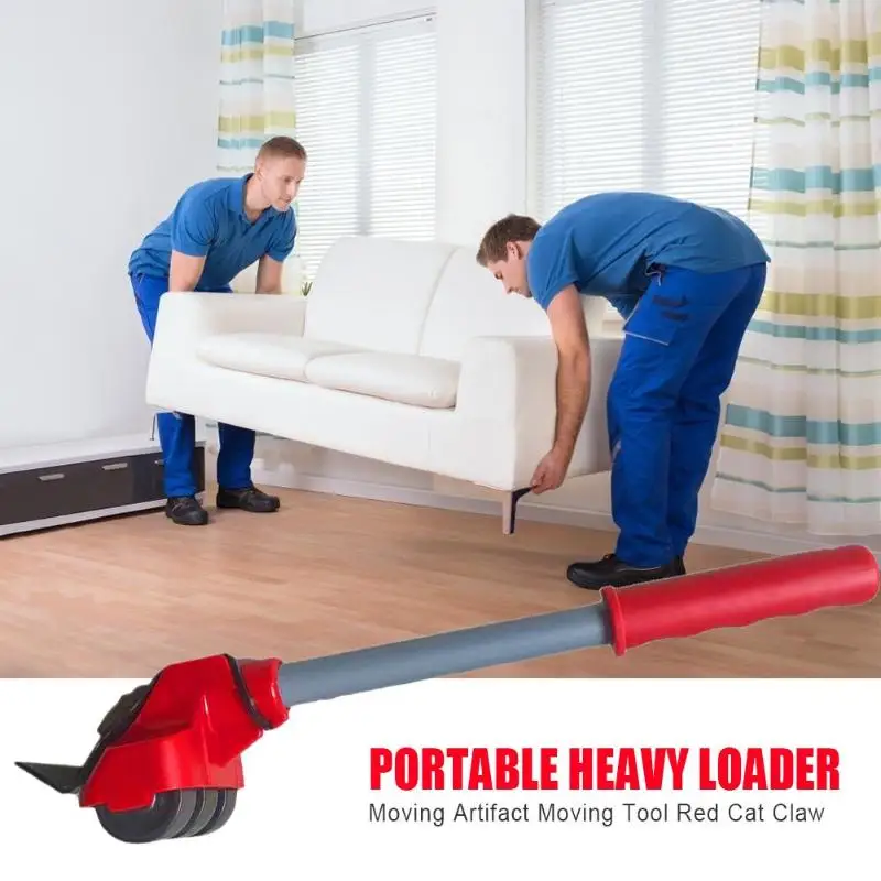 5Pcs Furniture Transport Roller Set Removal Lifting Moving Tool Heavy Object Mover Household Furniture Mobile Slides Trolley-3