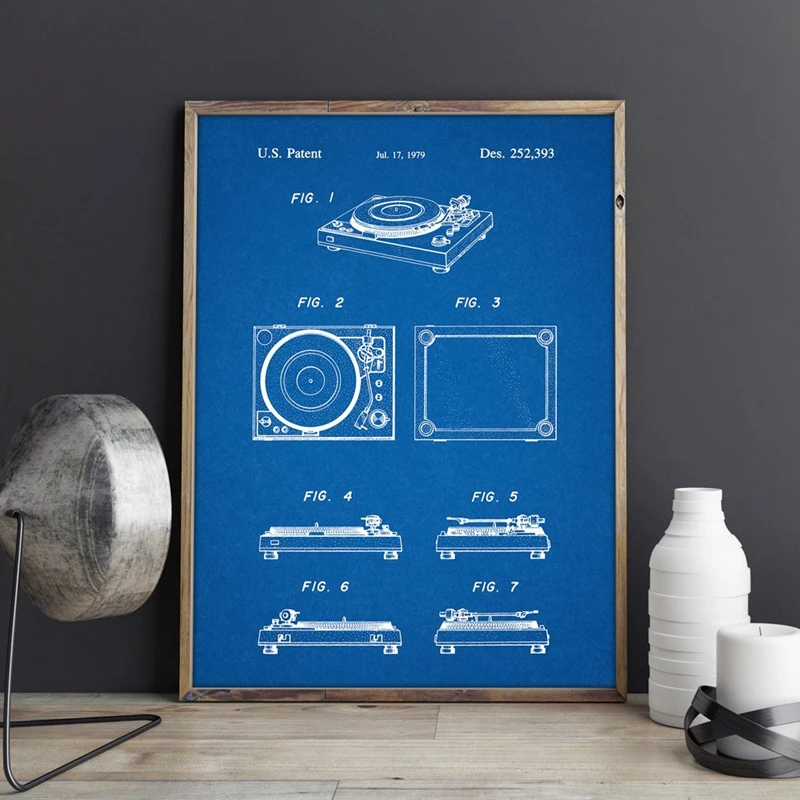 Turntable-Patent-Prints-DJ-Vinyl-Turntable-Poster-Room-Music-Wall-Decor-Vintage-Blueprint-Canvas-Painting-Musician (1)