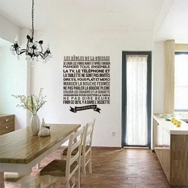 Sticker mural Cuisine et couverts - Sticker en vinyle