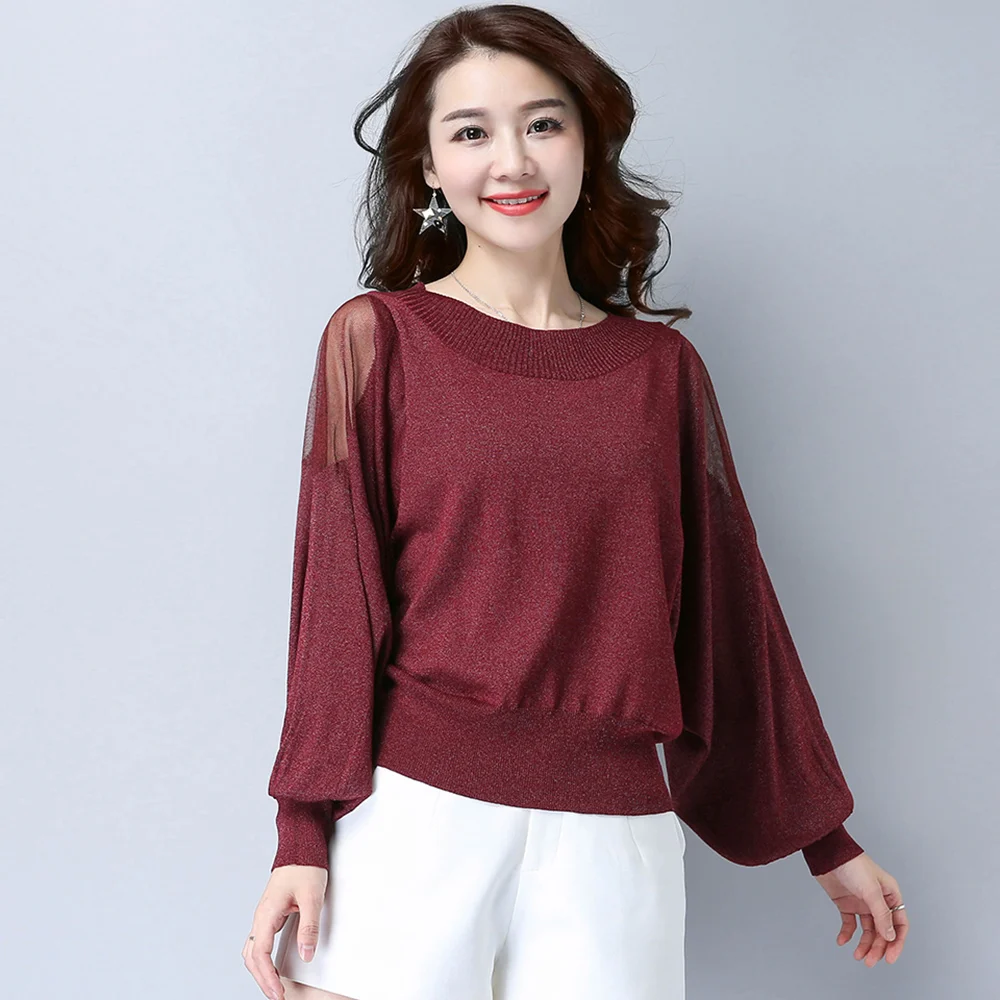 

casual thick big Autumn Winter O-neck oversize Sweater Pullover Women warm chic female loose Basic Sweaters