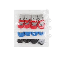 

Hot sell anti-slip pet sock Pet Puppy Shoes Slippers Indoor for Small Dogs Cats Autumn Winter Indoor Boots Socks pet Protector