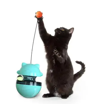 

Pet Training Tumbler Toy Funny Wand Toy Pet Supplies Interactive Cat Toy Cat Playing Toy