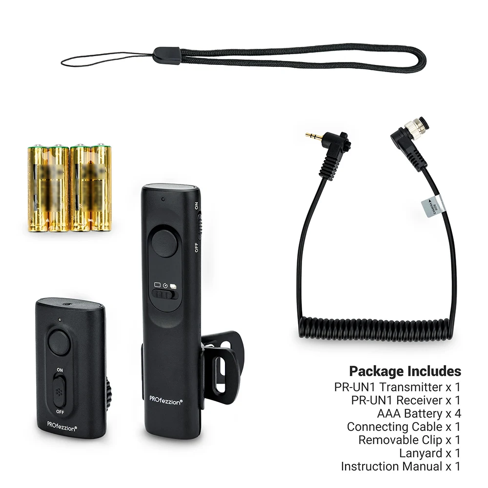 Remoto sem Fio do Obturador para Nikon Profezzion Controle D700 D500 D300 D300s D200 D100 d5 d4 d3 D3s d2 d1 f5 f6 F100 D850 D810 D800 - Image 6