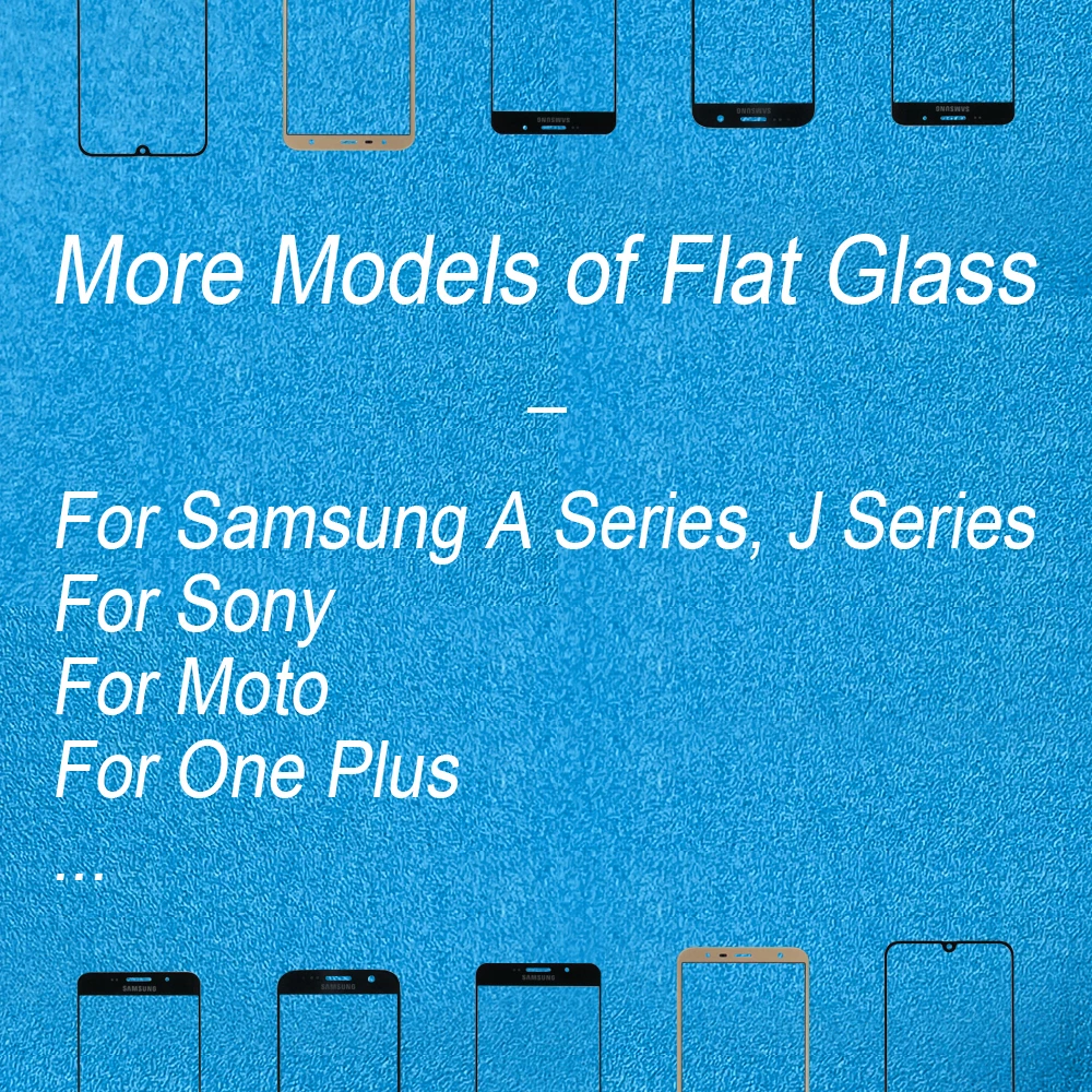 Переднее лучшее качество Samsung плоское стекло для Note3mini Note4 Note5 A6 замена и