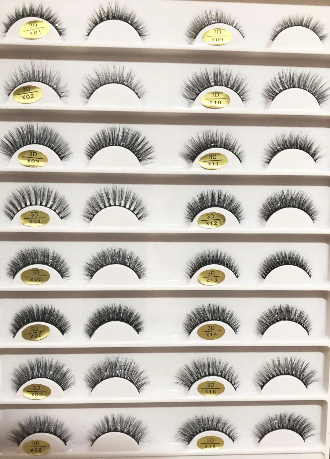 Натуральные накладные Искусственные ресницы, длинный макияж, 3d норковые ресницы, накладные ресницы, норковые ресницы