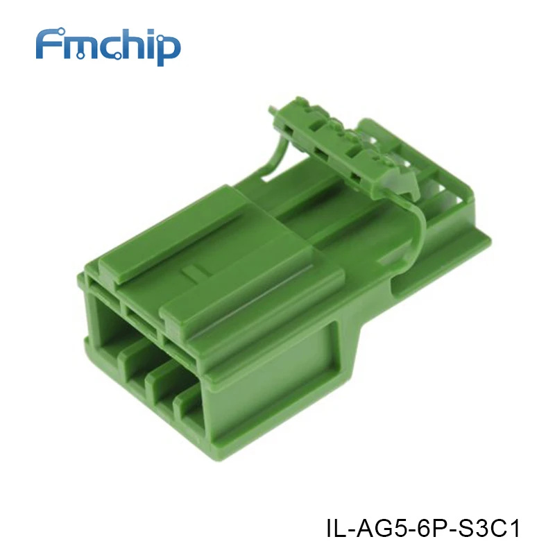 FMchip IL-AG5-6P-S3C1 автомобильный соединитель IL-AG5 серии штыревой разъем Конн 6POS SNGL STR