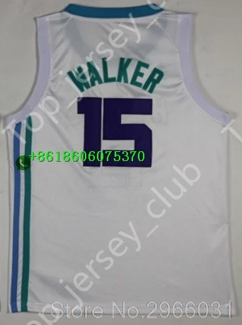 for men A+++ Качественная мужская футболка для взрослых#15 Kemba Walker - Цвет: for men