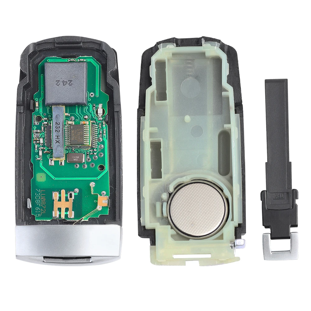 KEYECU 3C0 959 752 BG SMART REMOTE CAR KEY FOB 3 BUTTONS 433MHZ PCF7936 ID46 FOR VW VOLKSWAGEN PASSAT CC 2005-2014 3C0959752BG