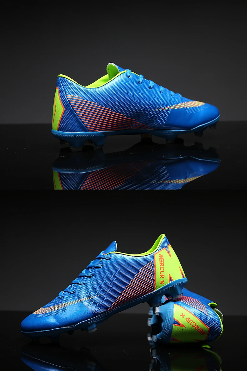 Football Shoes Men Turf Spikes Football Boy Women Outdoor Athletic Trainers Sneakers Adults Brand Professional Soccer Futbol (37)
